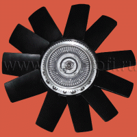 Вентилятор охлаждения двигателя с гидромуфтой (вяскомуфта)